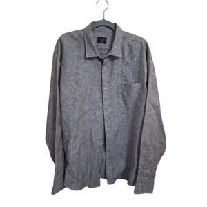 Men's 100% Linen Wrinkle-Resistant Linen Vin Santo Shirt XL